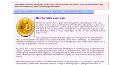 Desktop Screenshot of cumgirl.org