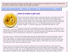 Tablet Screenshot of cumgirl.org